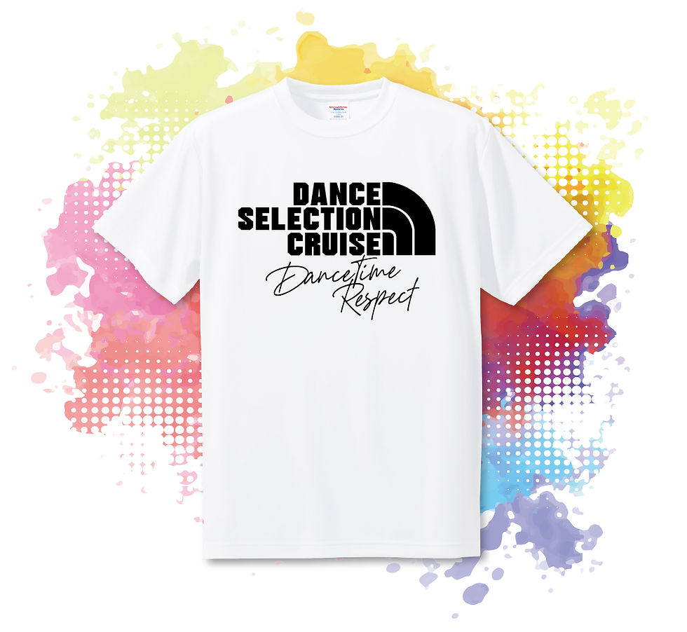 "DSC" DRY Tshirts -DanceTimeRespect-