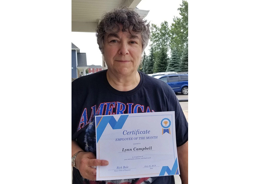 Employee of the Month ~ Lynn Campbell