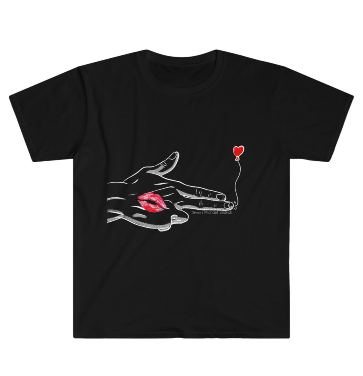 Love Gun - T-Shirt - Black
