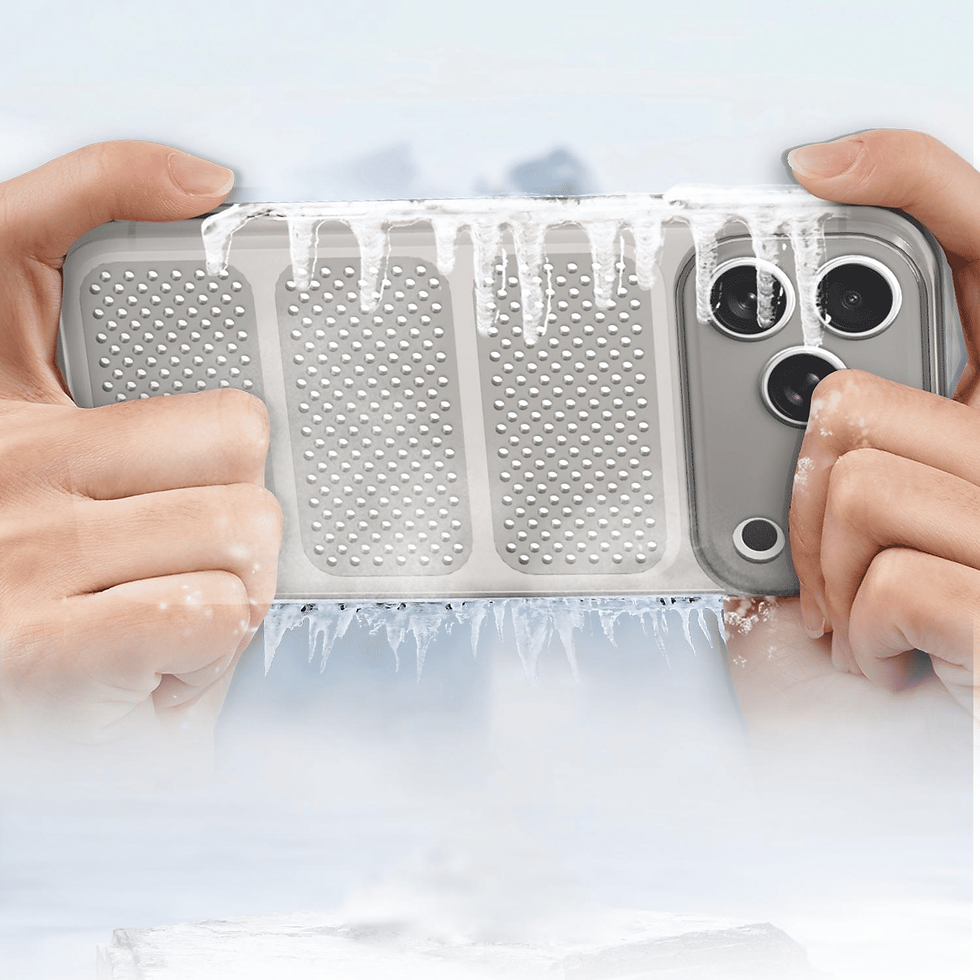 Miniatyrbilde: Mesh Heat Dissipation TPU Phone Case for iPhone