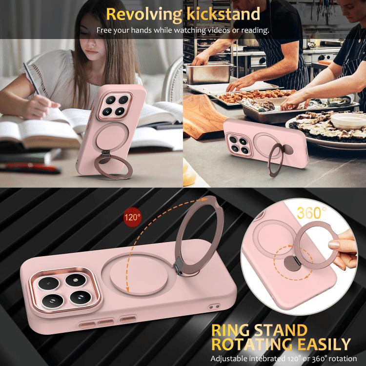 Miniatyrbilde: Ring Kickstand TPU+PC Protective Phone Case for Xiaomi