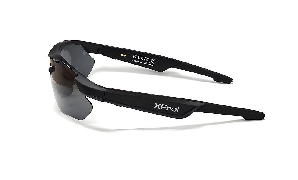 Miniatyrbilde: XFroi AI Smart Outdoor Glasses – Bluetooth 5.4, Real-Time Translation
