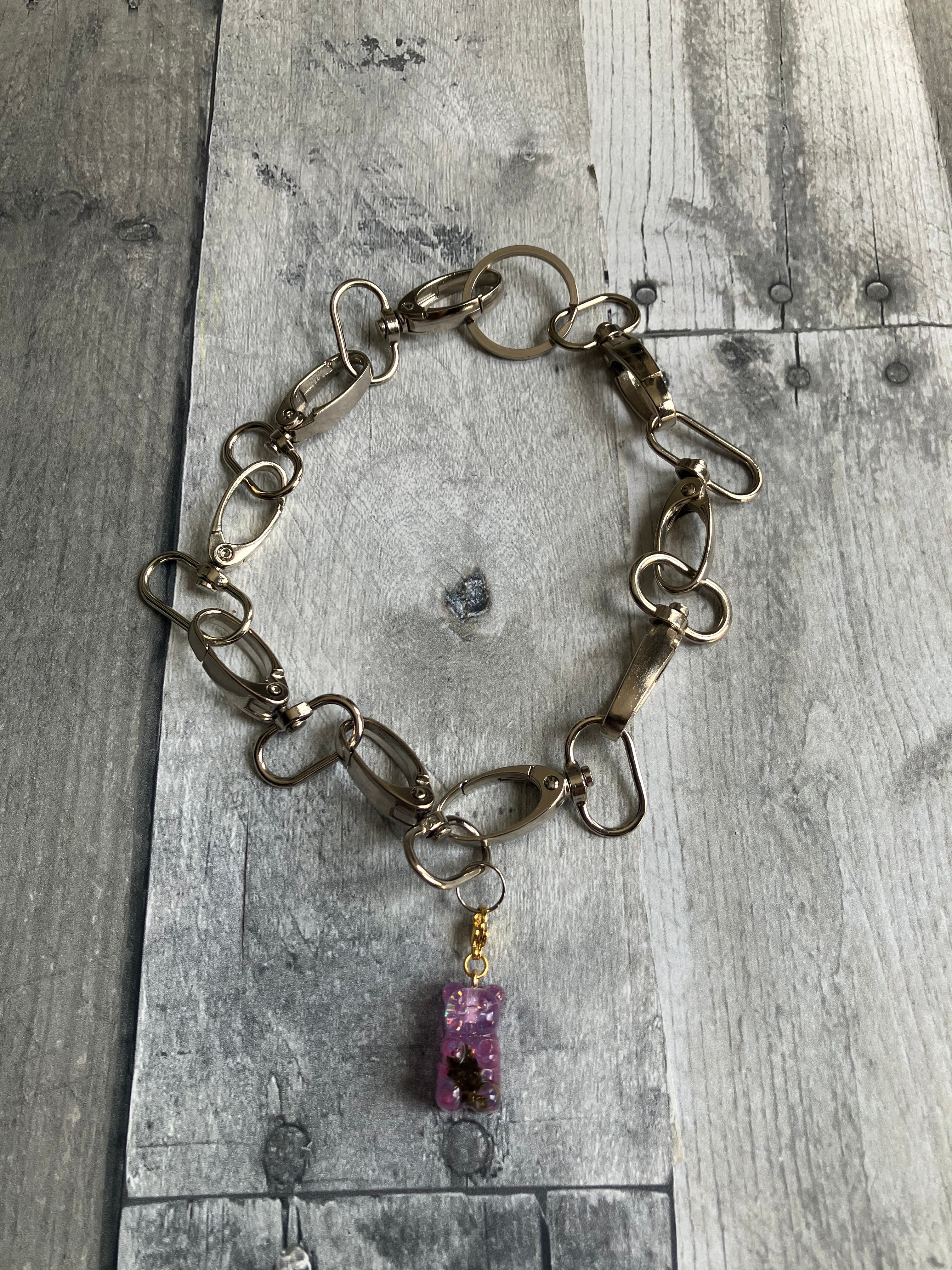 Plain Jane Pink Gummy Choker
