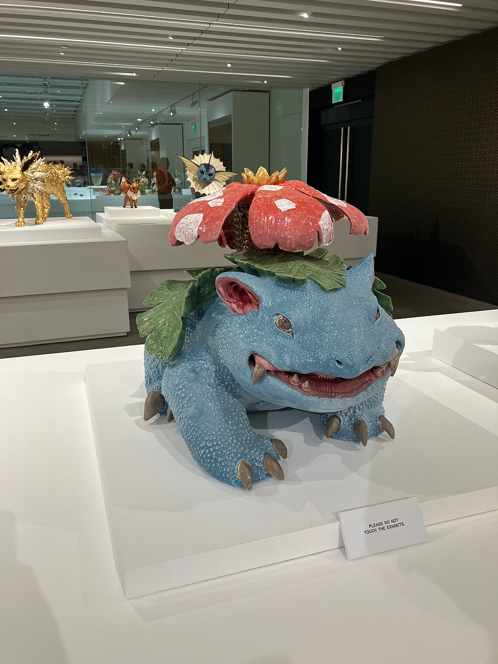 Bulbasaur sculpture