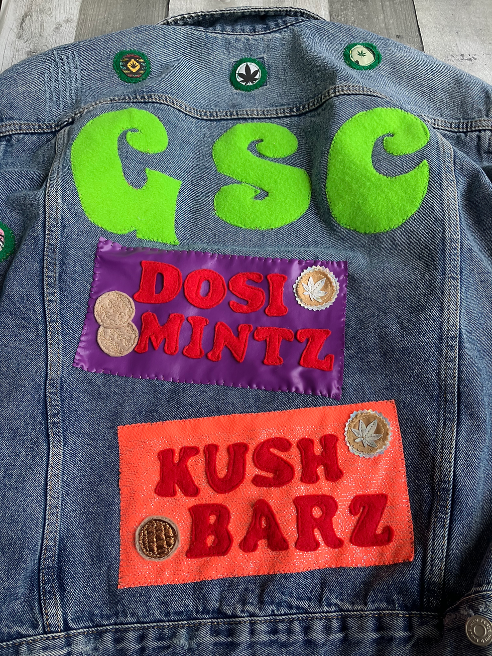 denim jacket GSC design