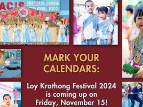 Celebrate Loy Krathong 2024 with Us: Embracing Lanna Heritage at ACIS