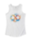 Splatter Womens Pickleball Tank Top