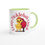Thumbnail: Crazy Pickleball Chick Mug green