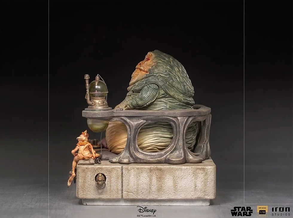 Miniatura: Jabba The Hutt Deluxe - Star Wars - Art Scale 1/10 Iron Studios