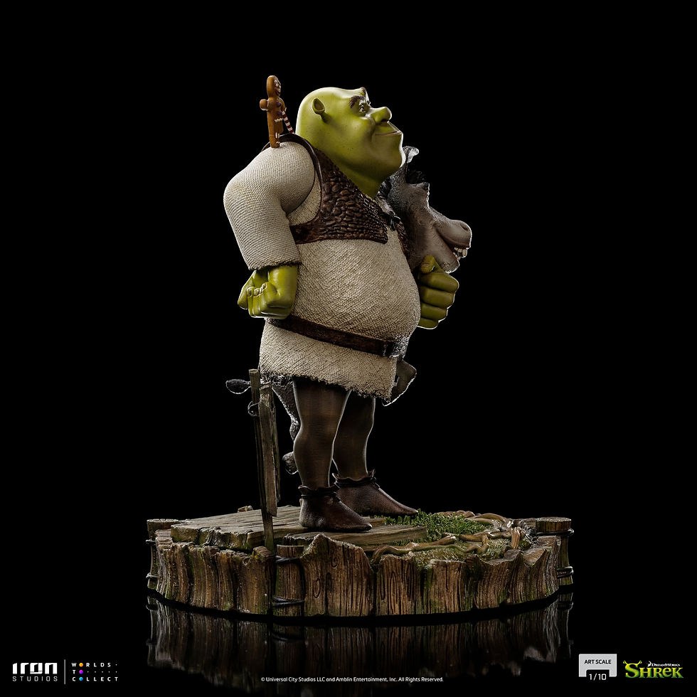 Miniatura: Preventa - Shrek, Donkey and The Gingerbread Man Deluxe - Shrek - Art Scale 1/10