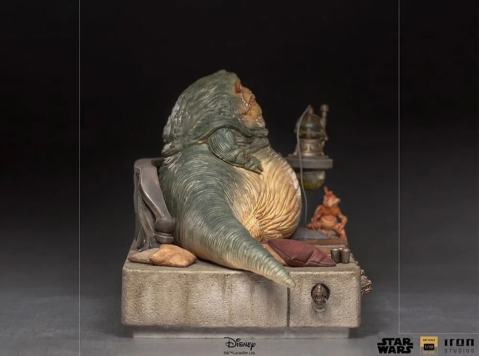 Miniatura: Jabba The Hutt Deluxe - Star Wars - Art Scale 1/10 Iron Studios