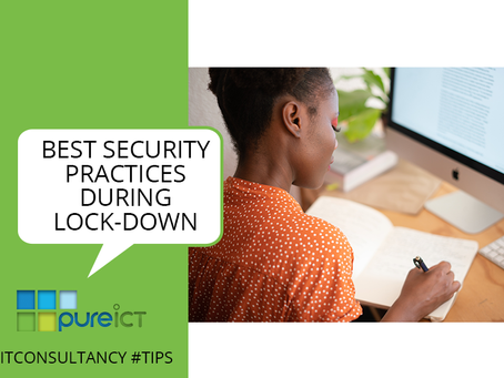 Best security practices during lock-down