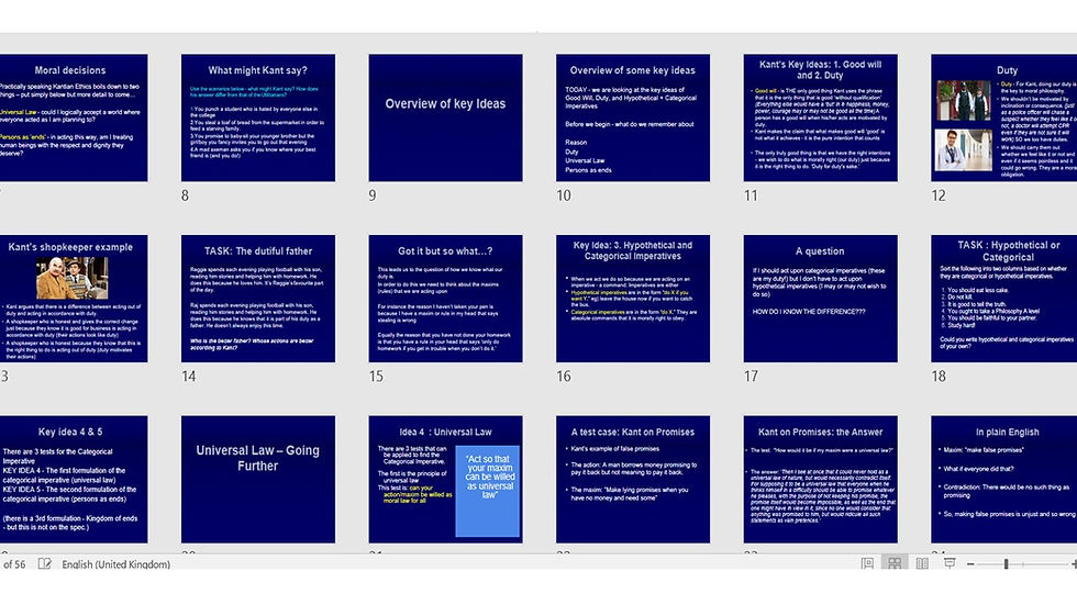 Thumbnail: AQA Moral Philosophy Resource Pack