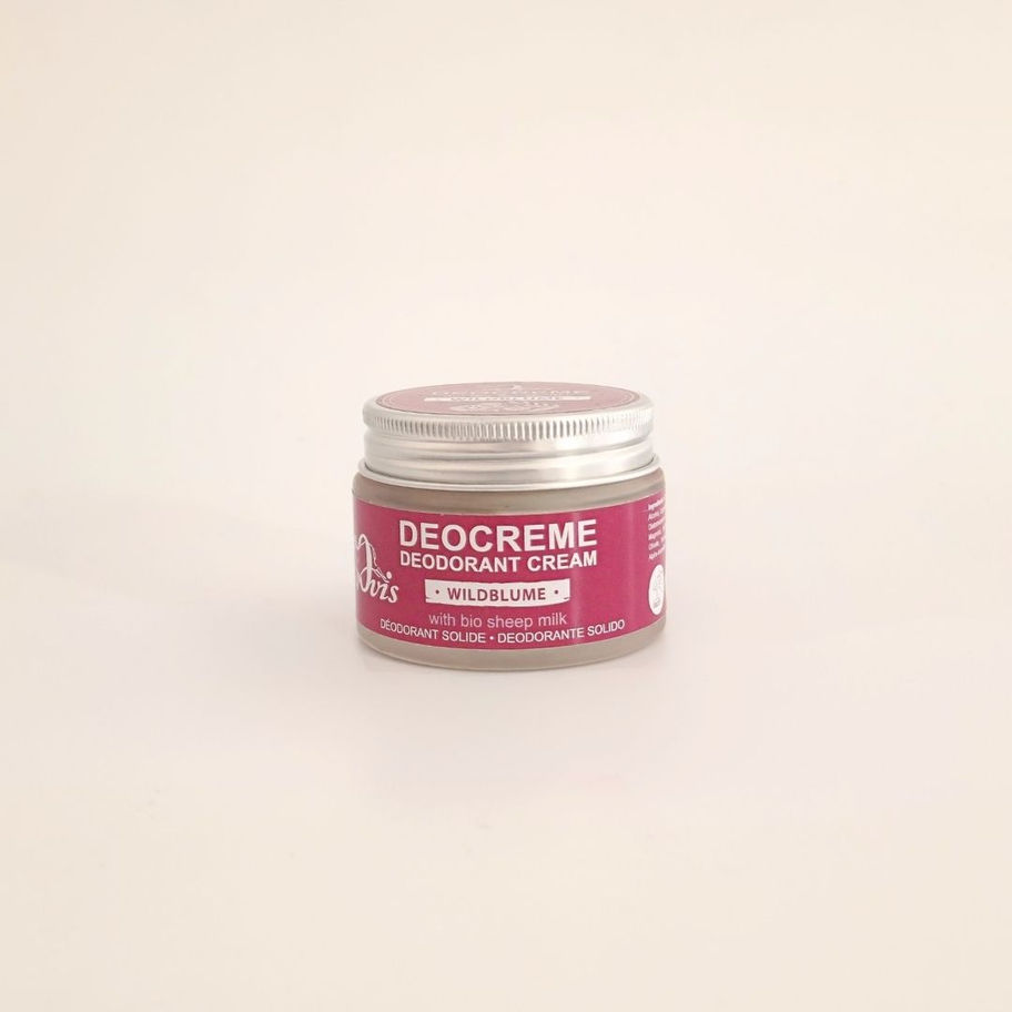Ovis Deocreme Wildblume mit Bio-Schafmilch, alkoholfrei und ohne Aluminiumsalze