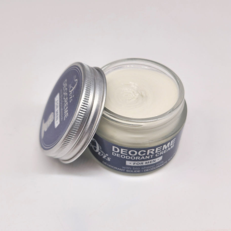 Ovis Deocreme „für Herren“ – maskuliner Duft und natürliche Frische für den Alltag.