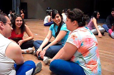 Clase de expresión escénica con Belén Caccia en Madrid