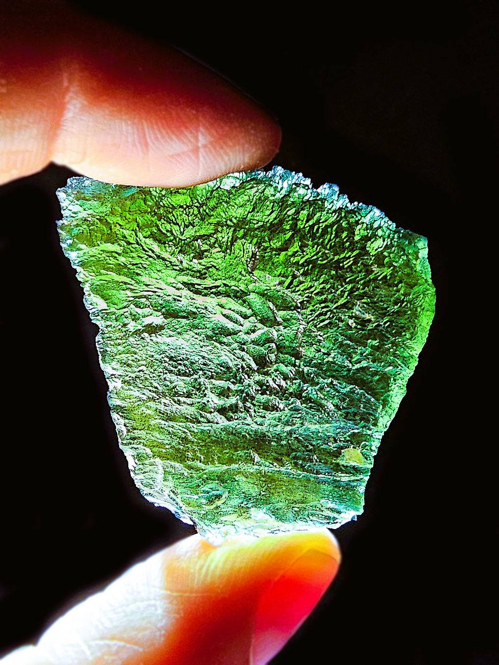 Thumbnail: Moldavite B+++ 21.8g