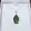 Thumbnail: Raw Moldavite silver pendant A++ 7.0g