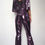 Thumbnail: Stylish Shiny Purple Jumpsuit