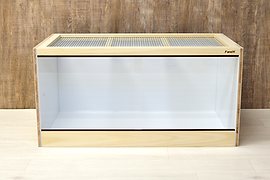 ⭐︎美品FandKキャスター付き全面防水ガラスケージ 大きめ FandK