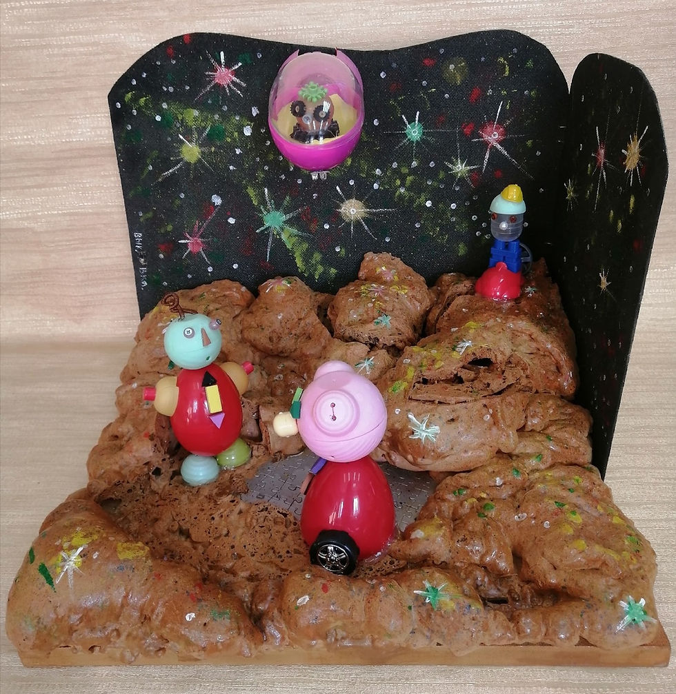 Макет "Покорение галактика"