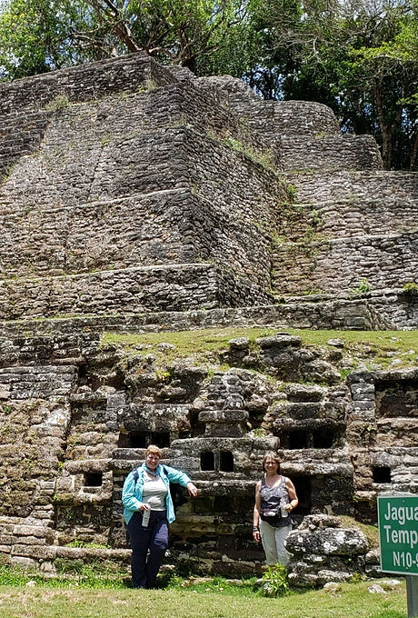 Darliss at Jaguar Temple