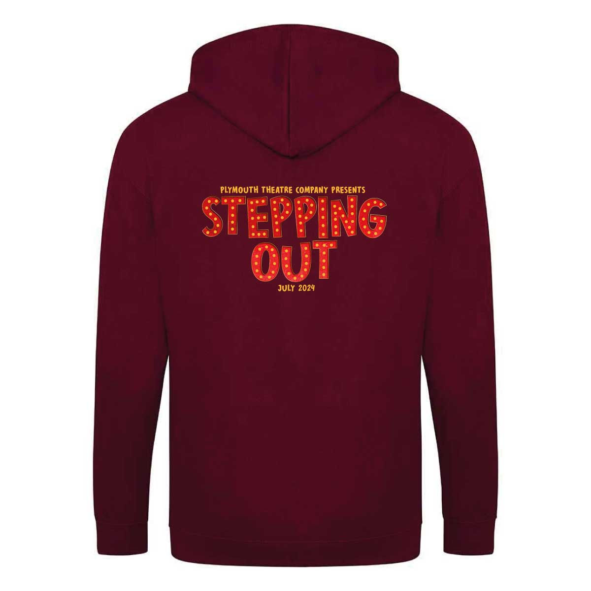 Zipped Hoodie - Stepping Out Plymouth Theatre Company