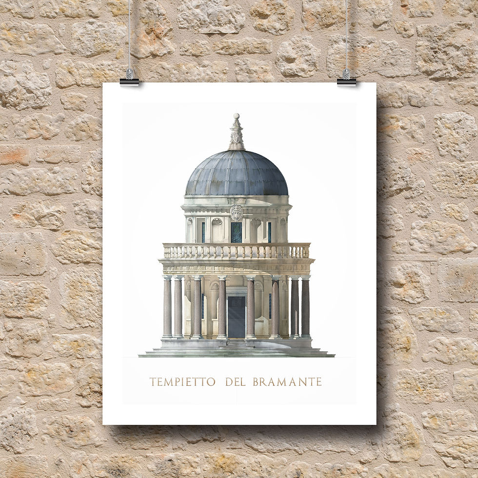 Thumbnail: Tempietto, San Pietro in Montorio, Rome