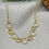 Thumbnail: Gold Multi Circle Necklace