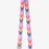 Thumbnail: Chevron Print Pink & Blue Thin Bag Strap