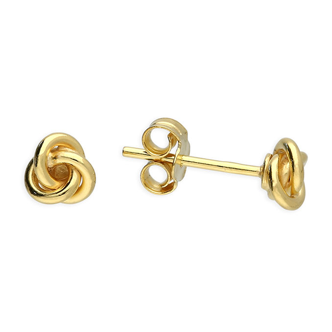 Thumbnail: Gold Classic Knot Studs