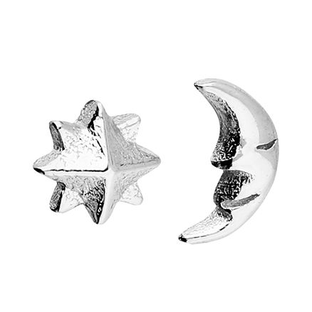 Thumbnail: Asymmetric Star and Moon Studs