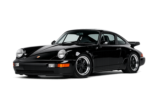 porsche 930 black