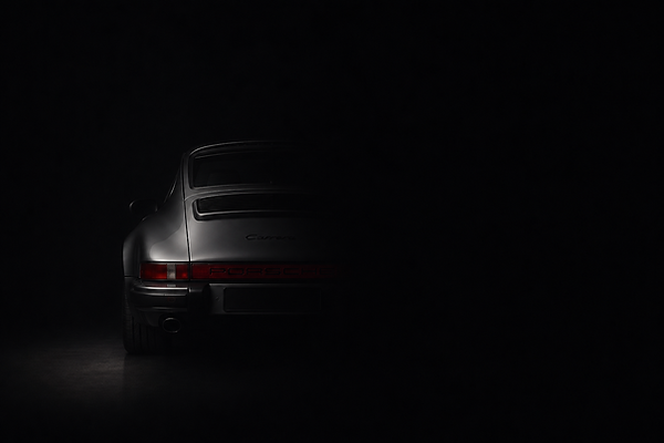 porsche 911 rear view