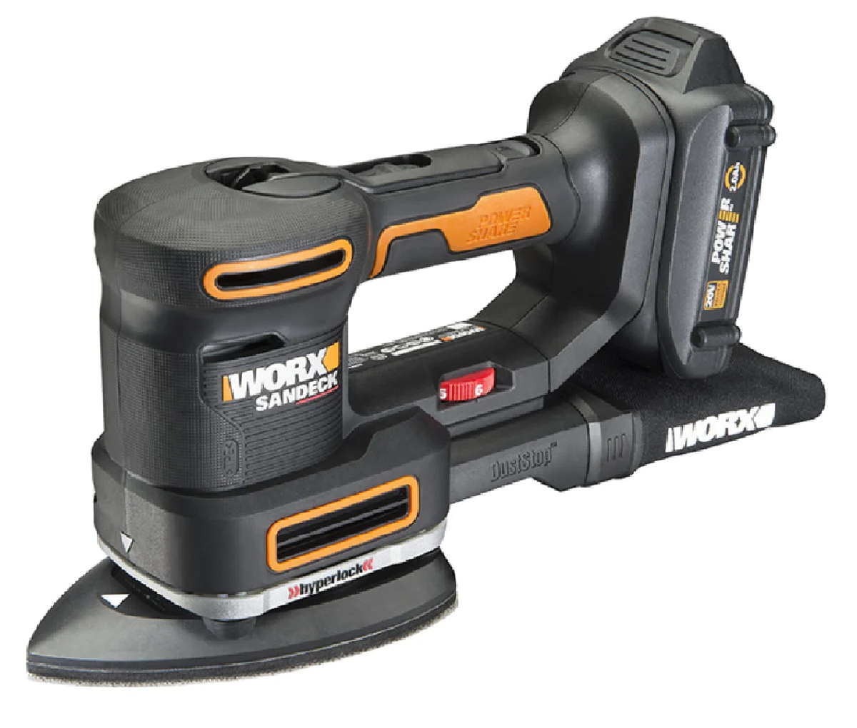 Worx WX820 - Levigatrice 5 in 1 -  Ricondizionata