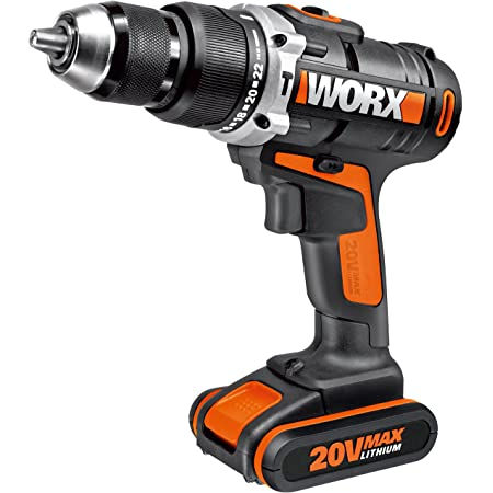 Worx Wx372.9 Trapano Avvitatore Percussione a batteria - Ricondizionato