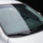 Close-up of a clean car windshield for mobile auto glass.