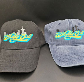 Denim Hat with Embroidered Logo