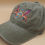 Thumbnail: Eye of the Kitty Embroidered Green Denim Hat with Cats Wings Eye quartz diamond