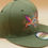 Thumbnail: Kitten of Osiris Green Embroidered Hat with Wings, Cat, Eye Design