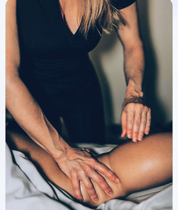 Custom full body massage therapy at EmbraceablyME in Mandeville, LA — personalized sessions using Swedish, deep tissue, trigger point, and gua sha techniques to relieve tension and restore balance.