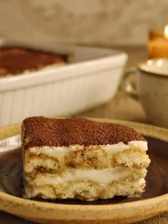 Vegan Tiramisu - Eggless Dairy-free Dessert