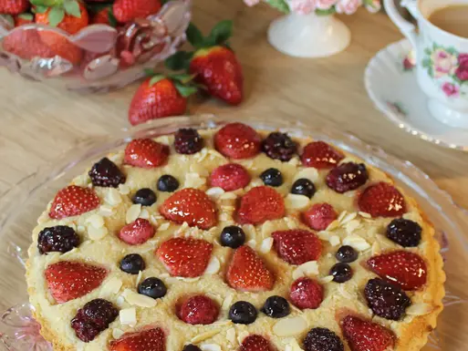 Berry Bakewell Tart