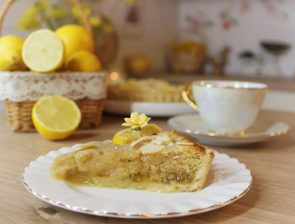 Lemon Bakewell Tart