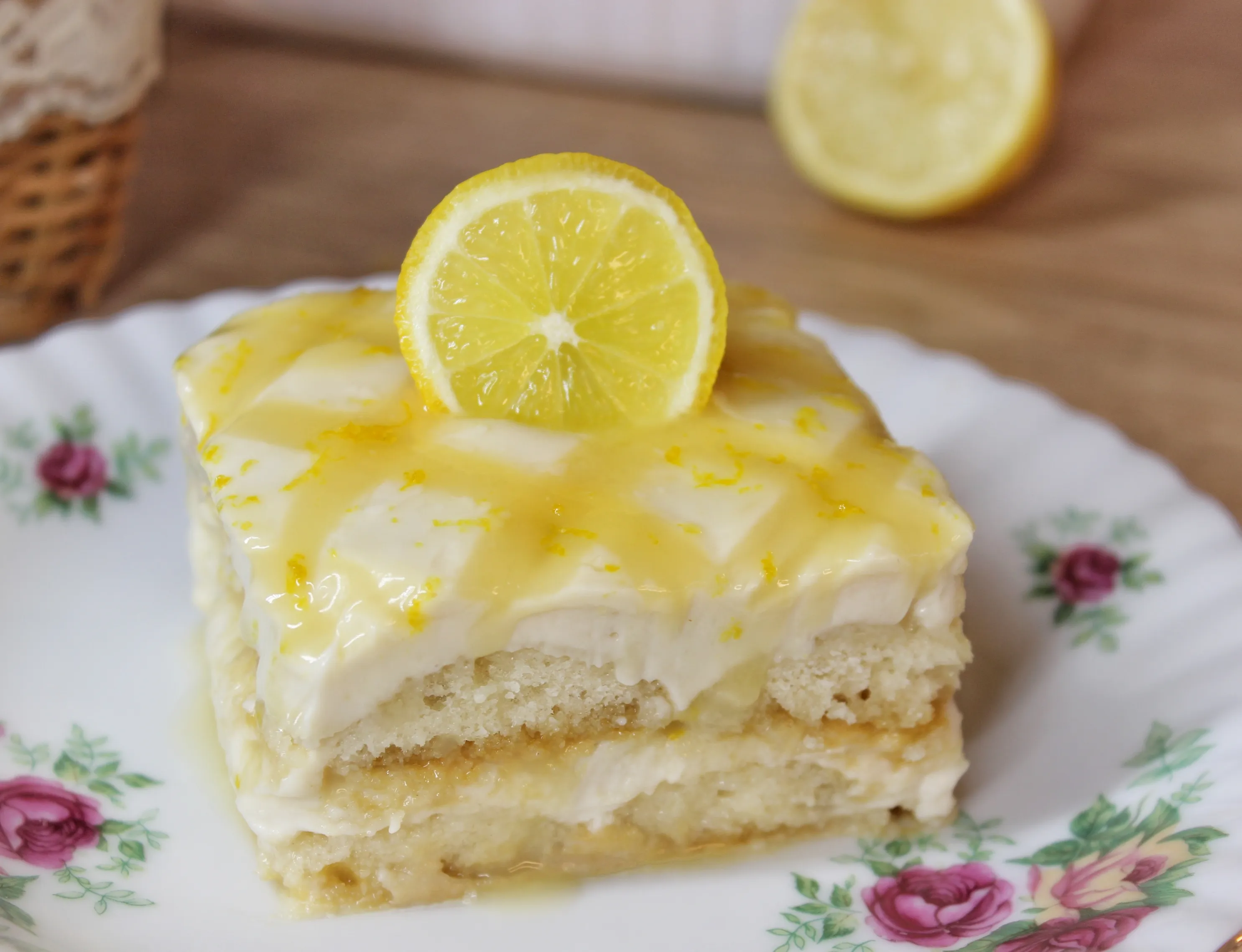 Lemon tiramisu