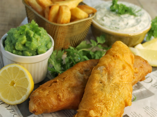 Vegan "Fish" and Chips
