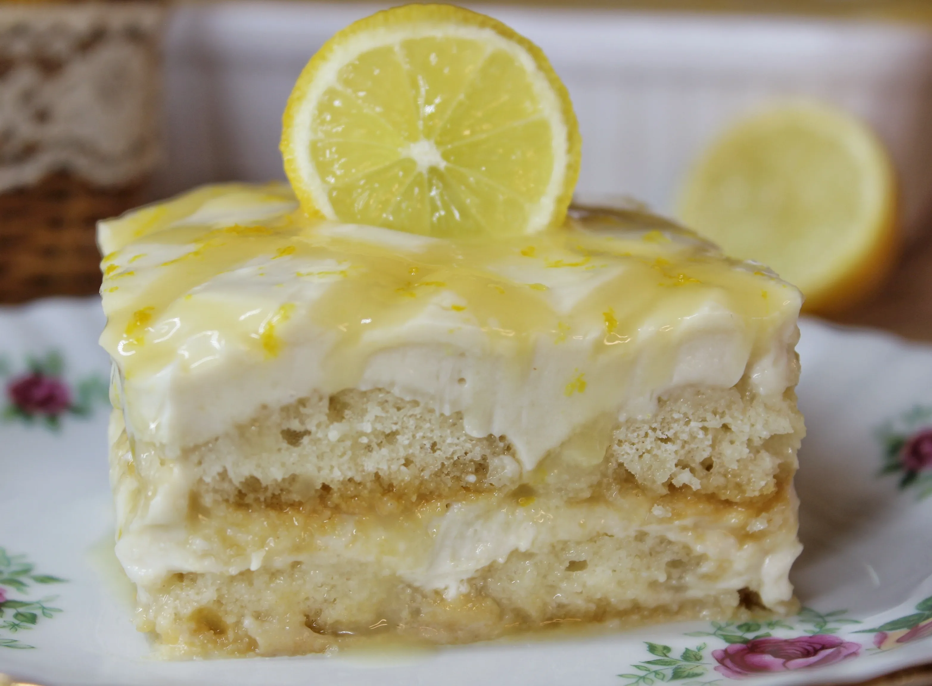 Lemon tiramisu