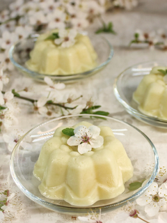 Vegan Blossom Blancmange