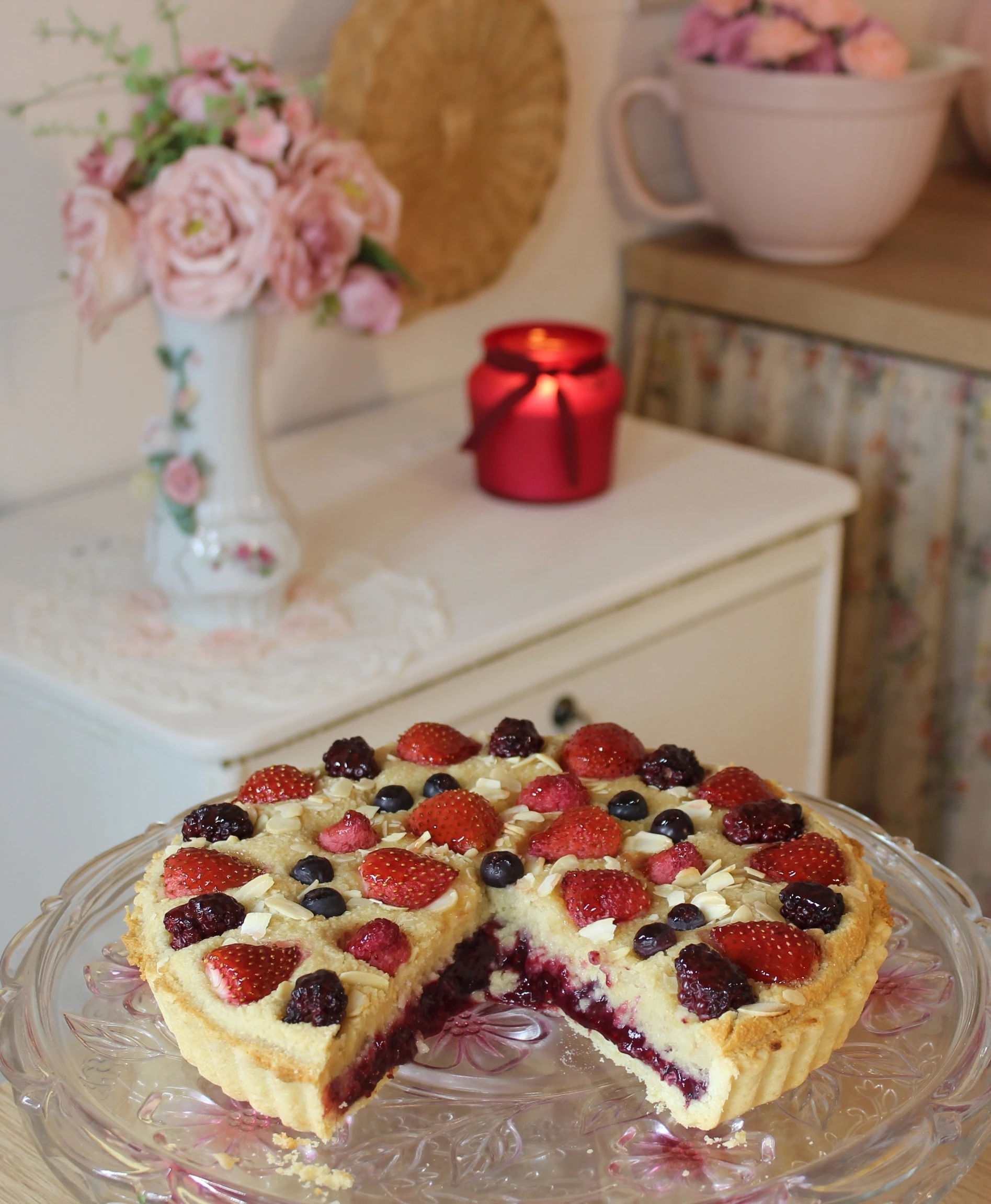 Vegan Fig and Frangipane Tart