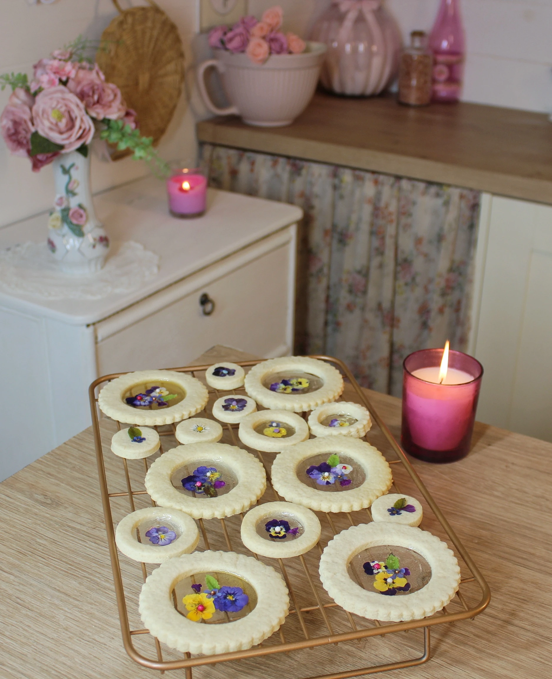 Stained Glass Cookies